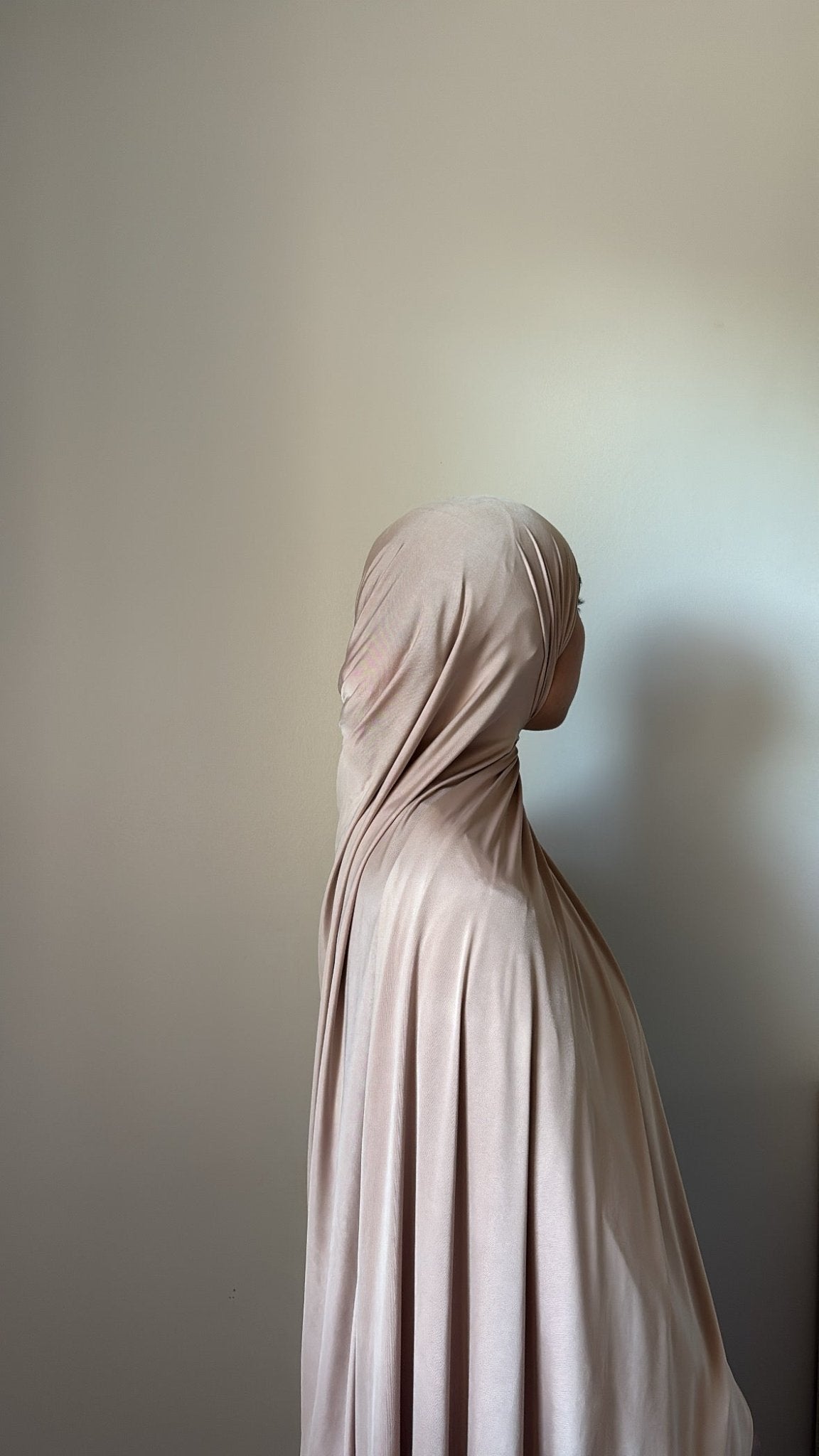 JERSEY LIQUID NUDE BEIGE - Maison Nsy